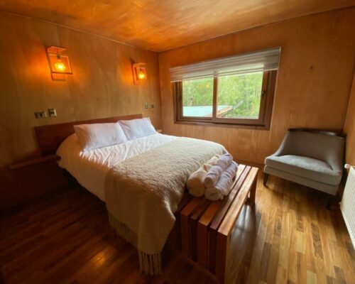 cabanas con tinajas en lago ranco illi lodge y hostel 3