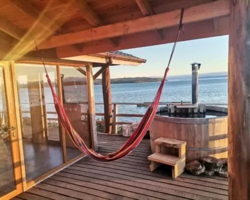Las mejores cabañas con tinajas en Quellón 2 cabanas con tinajas en quellon mym 2