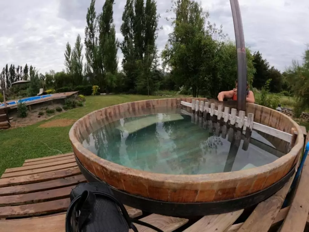 cabanas con tinajas en vilches campo colbun 1