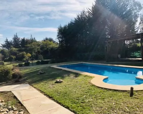 cabanas con tinajas en concon casa en parcela 3