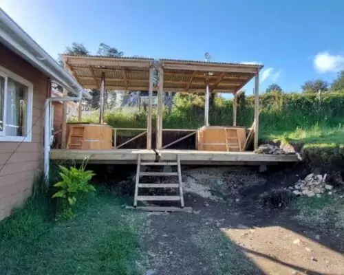 cabanas con tinajas en castro agroturismo los colihues 1