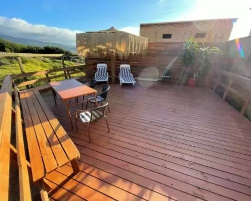 cabanas con tinajas en curanipe casa estela del mar 2
