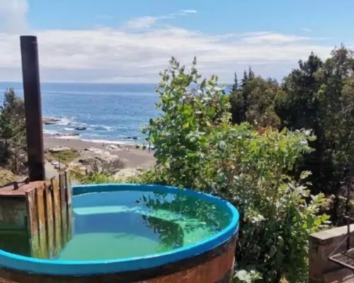 cabanas con tinajas en curanipe lodge playas del sur 1