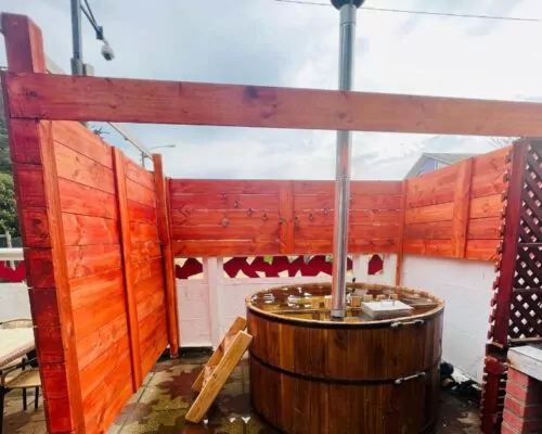 cabanas con tinajas en el tabo casa isla negra 1