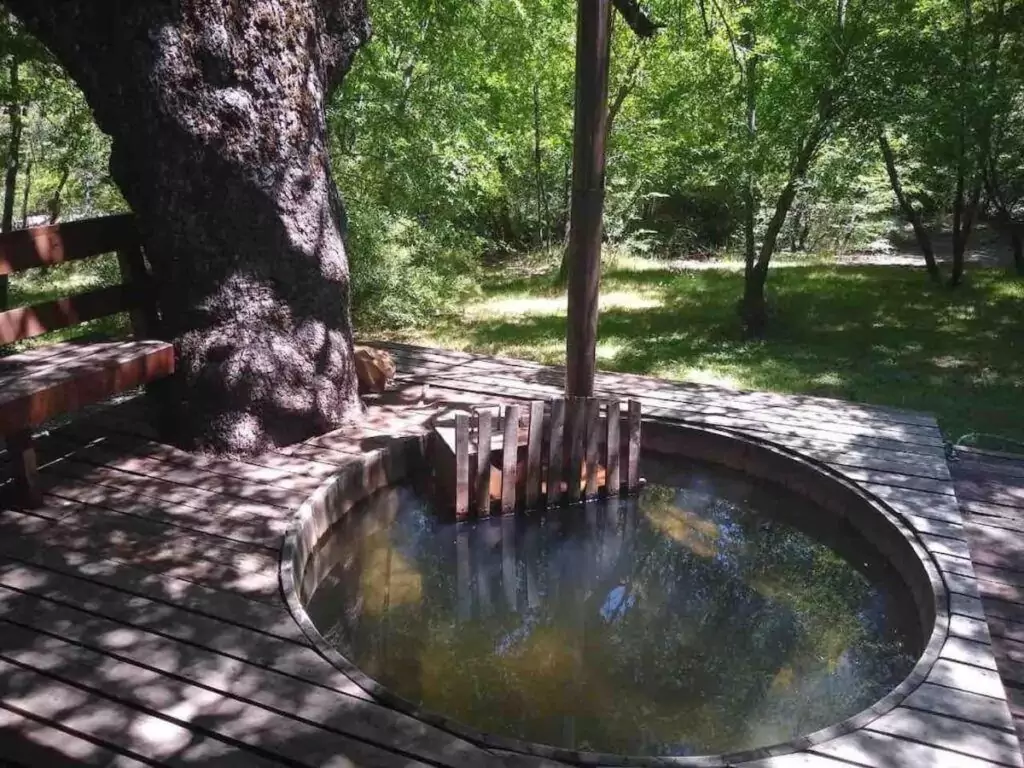 cabanas con tinajas en los lleuques agradable casa 1