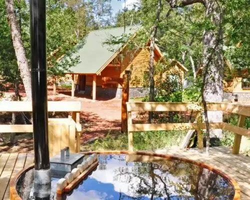 cabanas con tinajas en los lleuques los hualles 1