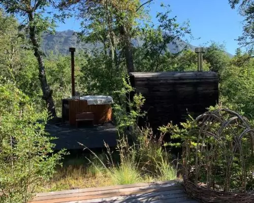cabanas con tinajas en los lleuques refugio vaikava 1