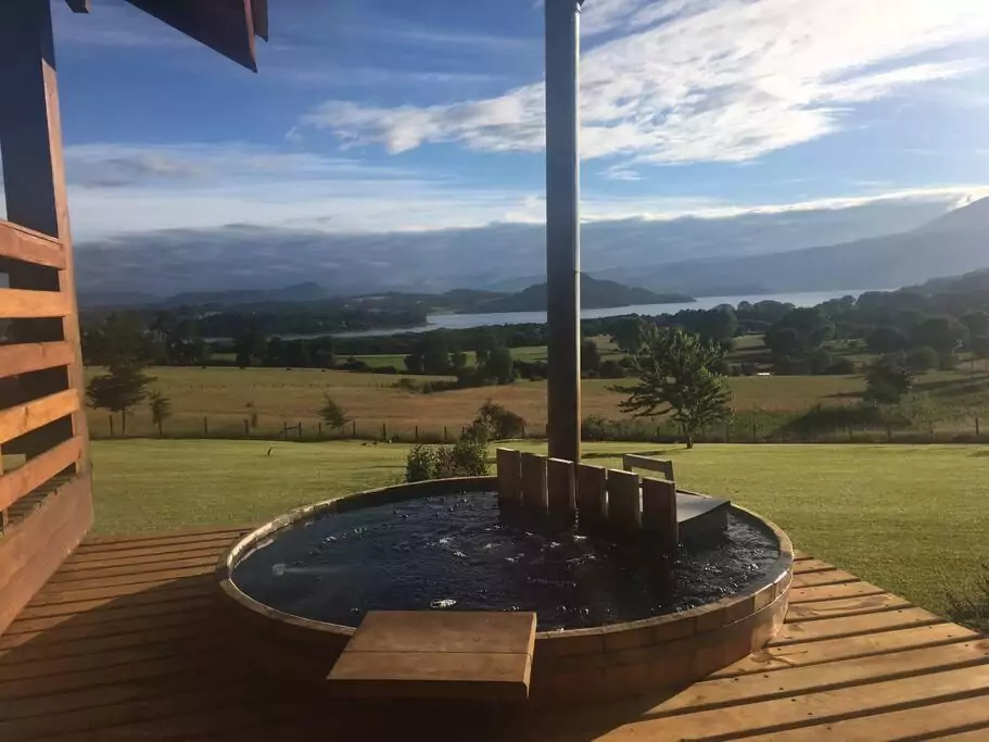 cabanas con tinajas en panguipulli casa maravillosa 1