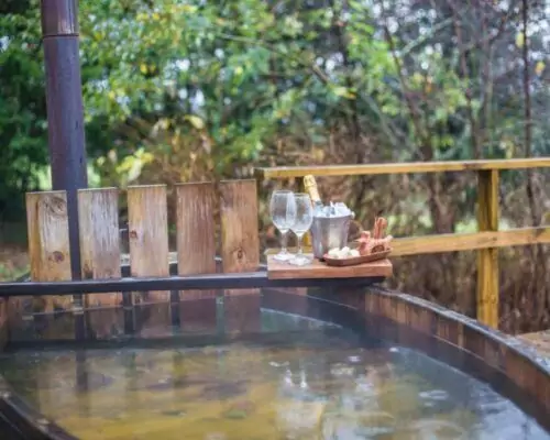 cabanas con tinajas en panguipulli hotel puchaley lafquen 1