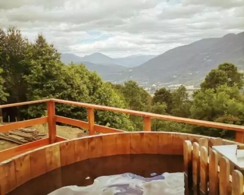cabanas con tinajas en panguipulli liquine alto 2