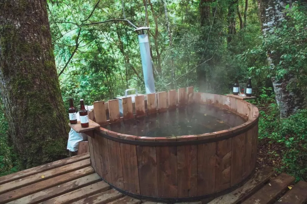 cabanas con tinajas en villarrica entre pampa y bosque 1