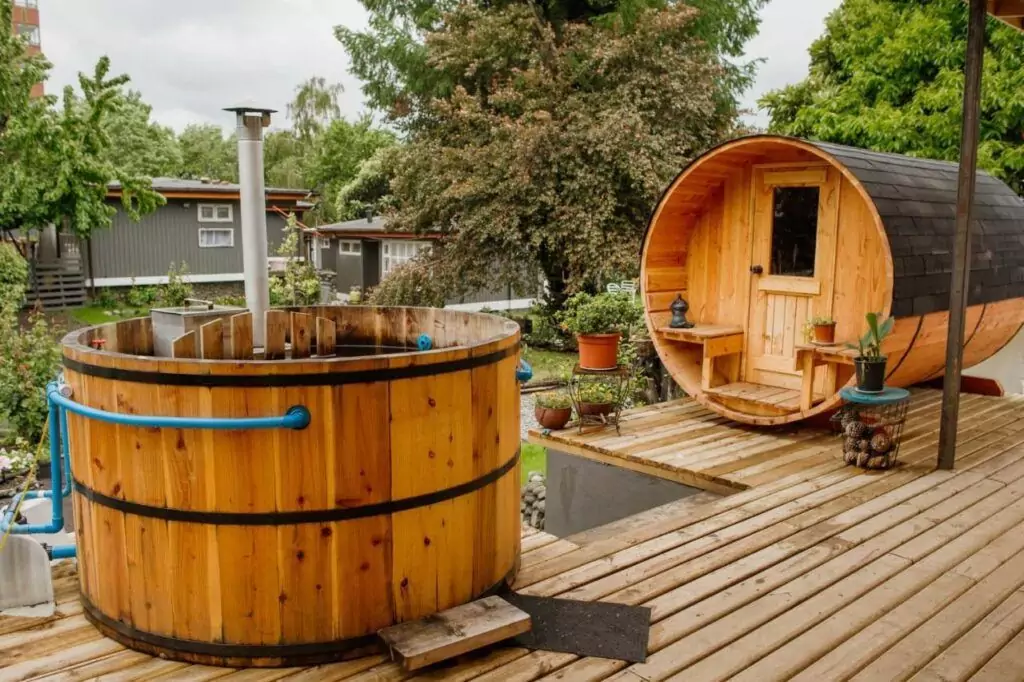 cabanas con tinajas en villarrica leftraro lodge urbano 1