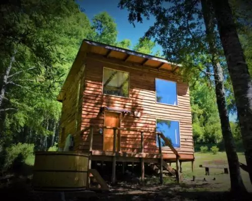 cabanas con tinajas en villarrica proyecto coyam 2